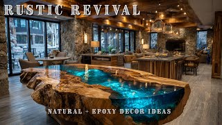 Epoxy Wood Magic: Stunning Rustic Luxury Ideas You Must See