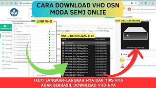 HOW TO DOWNLOAD OSN VHD | THERE ARE 2 WAYS | SUCCESSFUL | SEMI-ONLINE MODE