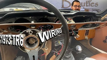 1973 Triumph TR6 - Part 1 - Solving wiring issues