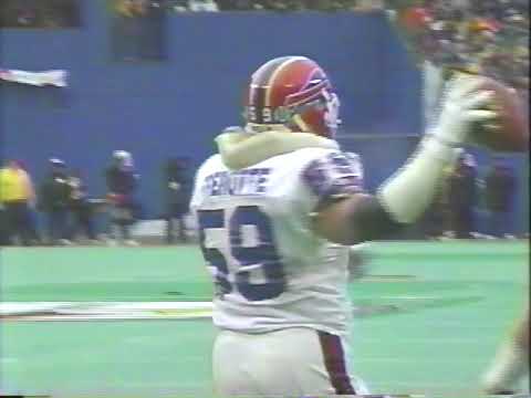 Mitch Frerotte TD - 1992 AFC Divisional Playoffs Bills vs. Steelers