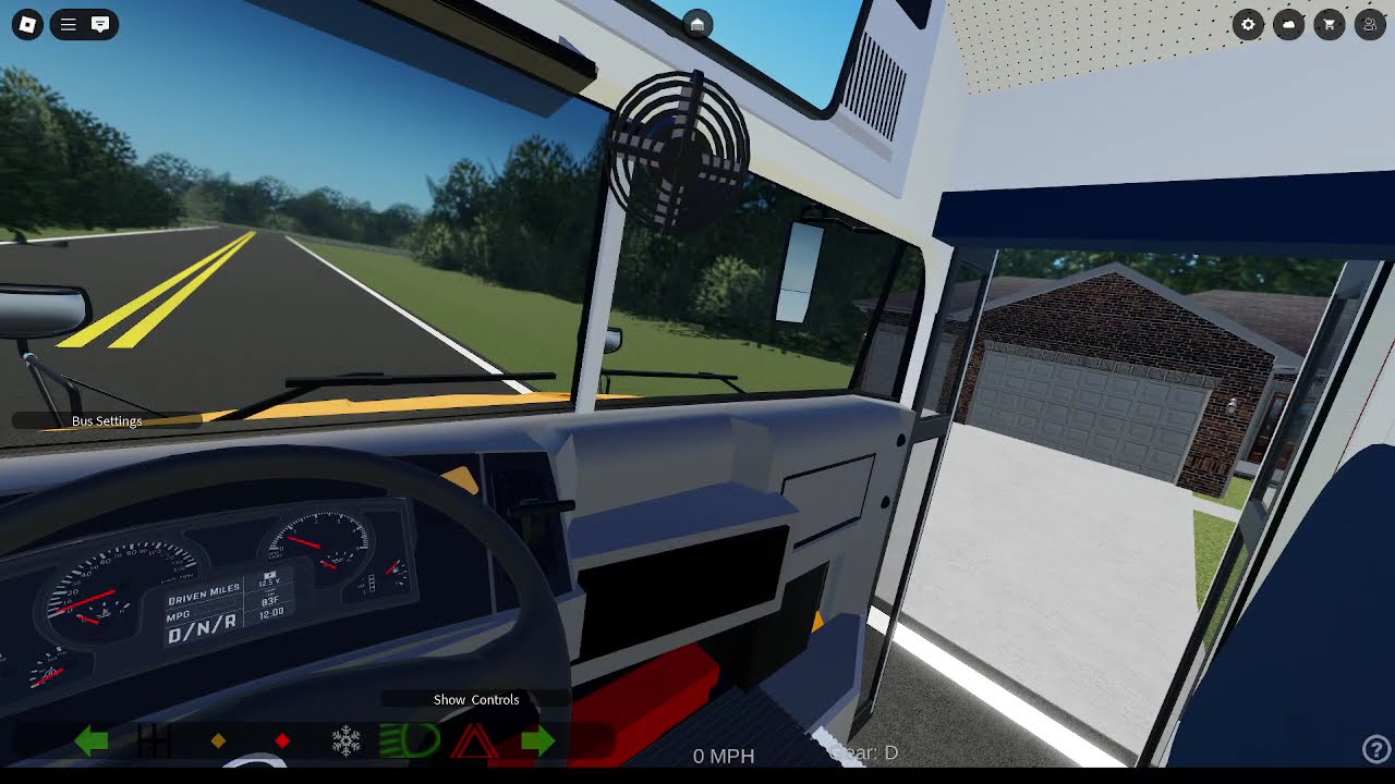 [Alpha] FL_School Buses. 2023 Bluebird Vision Test Drive Roblox.