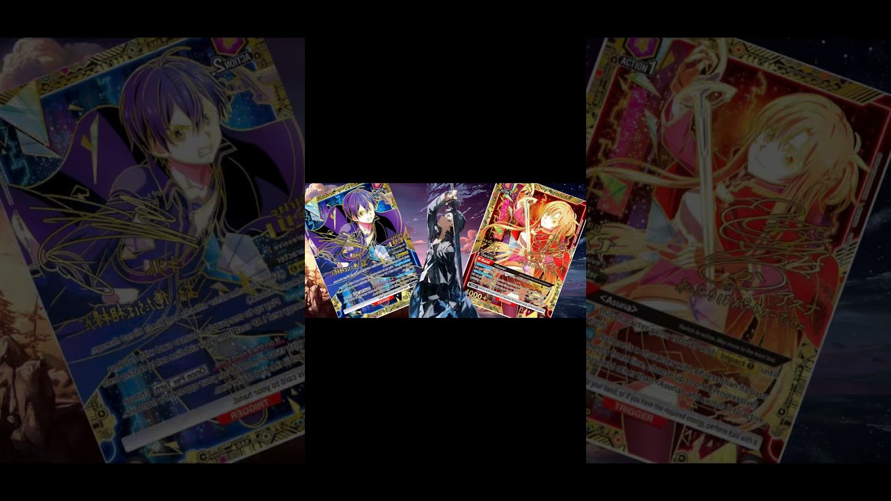 This new set is TOO AMAZING!!!!! #unionarena #swordartonline #tcg #anime