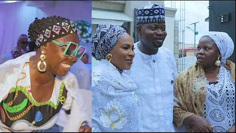 Iya Ibadan Sneh, Kamilu Kompo Snaps With Fathia Balogun, And Shows Off Her Dance Moves