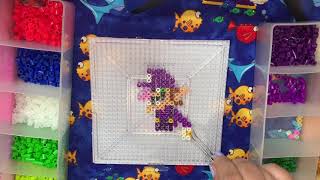 Waluigi Perler Bead Project