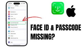 How To Fix Face ID and Passcode Missing in Settings On iPhone | Touch ID and Passcode Missing