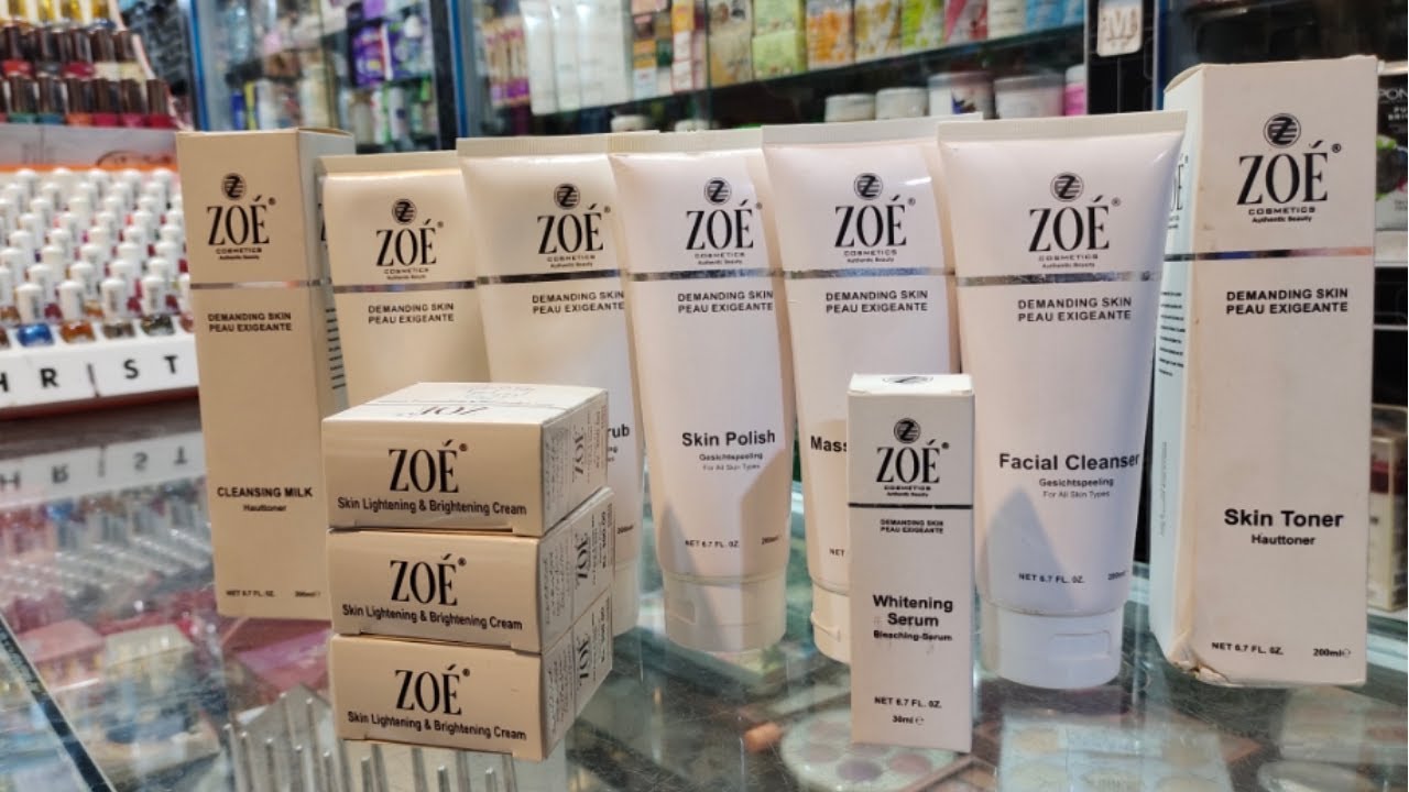 ZOE Whiting Facial How to use ZOE Facial Step By Step Whiting