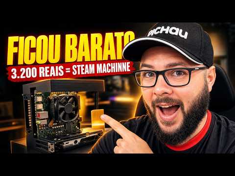 I Built My Own STEAM MACHINE and It Was R$ 5,000 Cheaper!