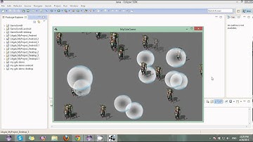 Libgdx demo scene 2d