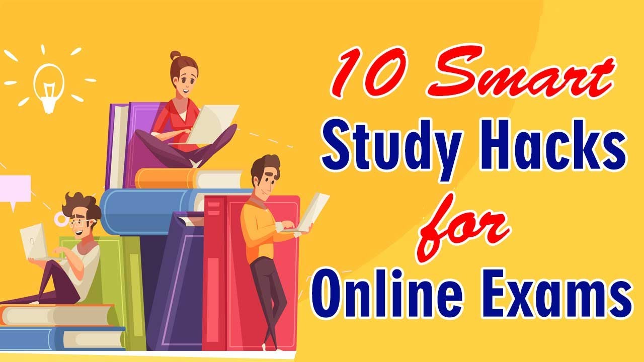 10 SMART STUDY HACKS FOR ONLINE EXAMS #STUDYWITHME - YouTube