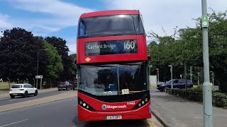 FRV + DIVERSION - TFL Bus Route 160: Sidcup - Catford Bridge | 84163 - Stagecoach Selkent!!