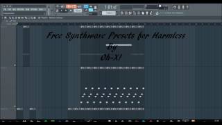 FREE Synthwave Presets for Harmless VSTI (FL Studio - Link in Description)