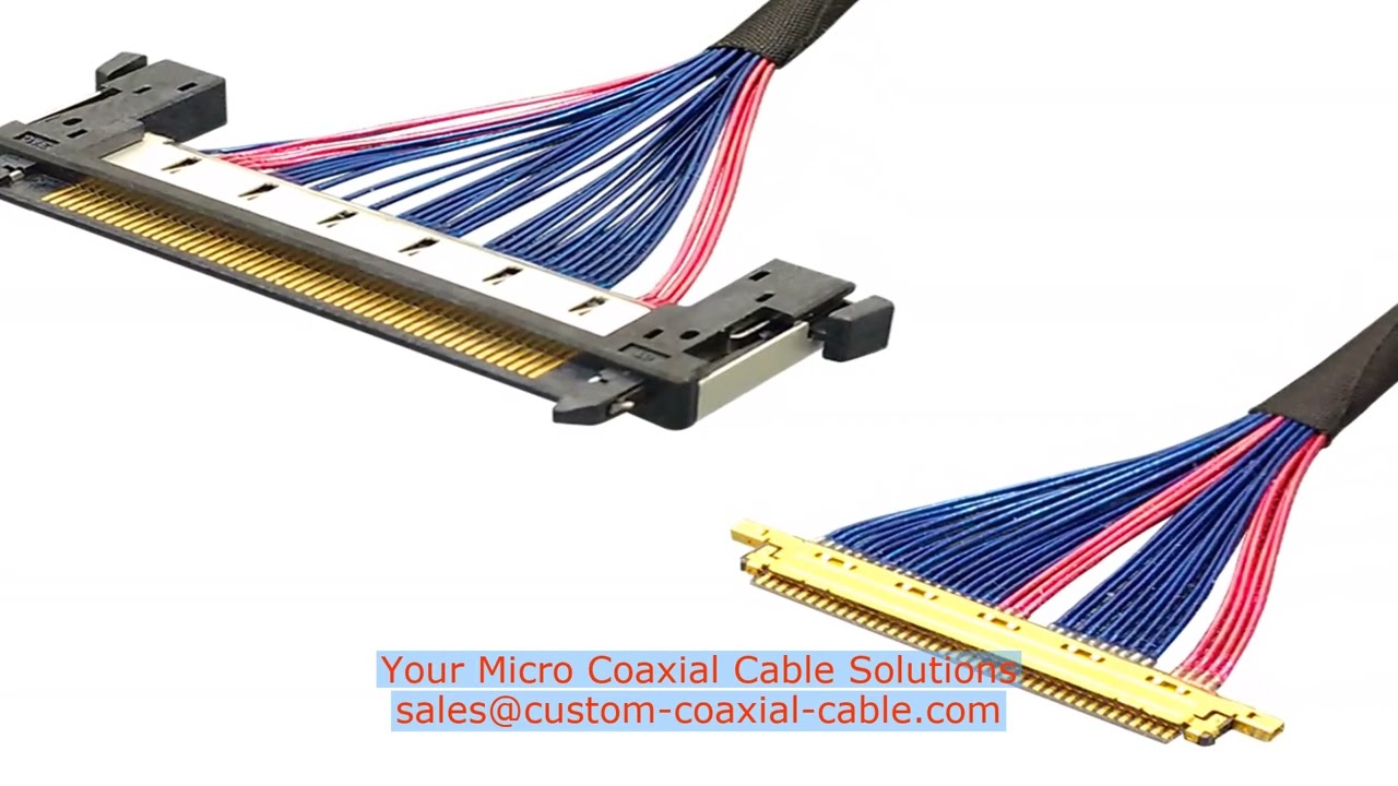 Watch custom micro coaxial cable for automotive electronics engineering support Wholesale Price Prem