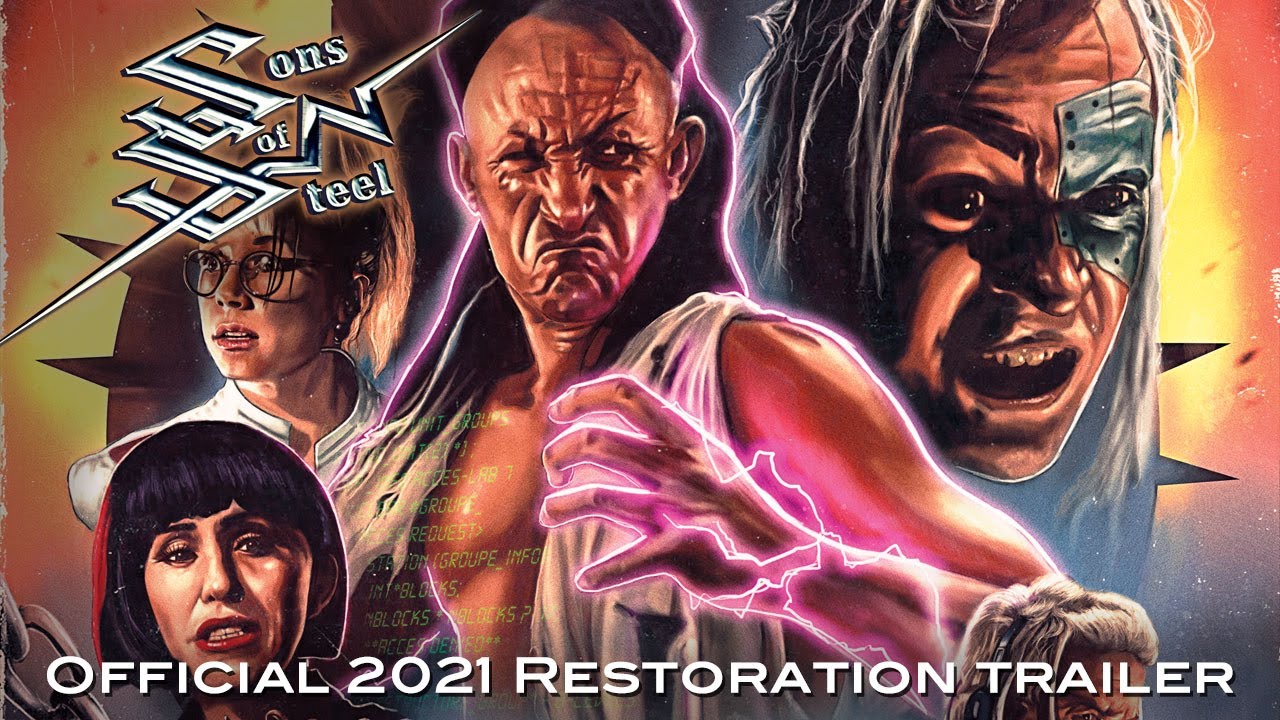 SONS OF STEEL (1989) [2021 Restoration Trailer] - Lost Ozploitation Sci-Fi Heavy Metal Musical