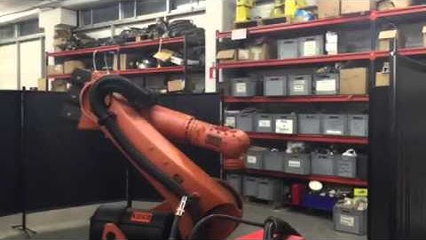 KUKA Kr150/2 krc2 ed.05 under testing - Eurobots