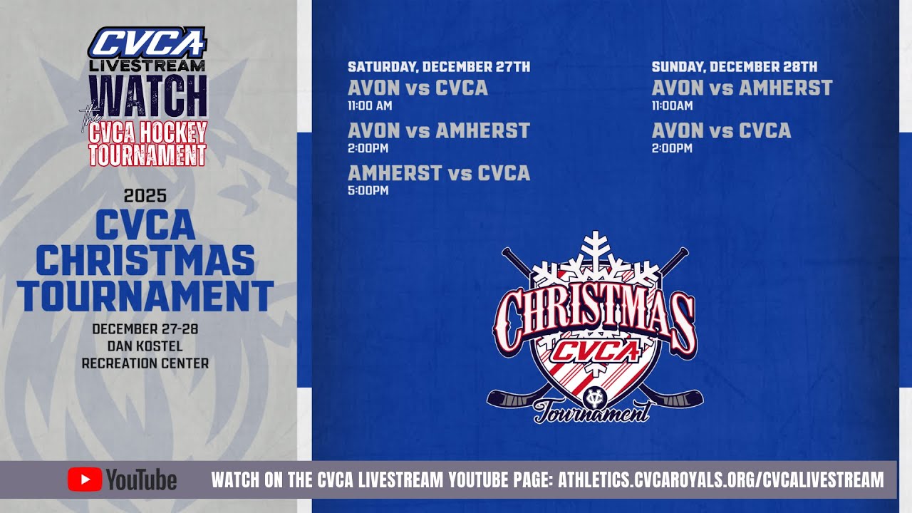 CVCA Christmas Tournament: Avon vs. Amherst Steele