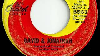 David and Jonathan - How Bitter The Taste Of Love