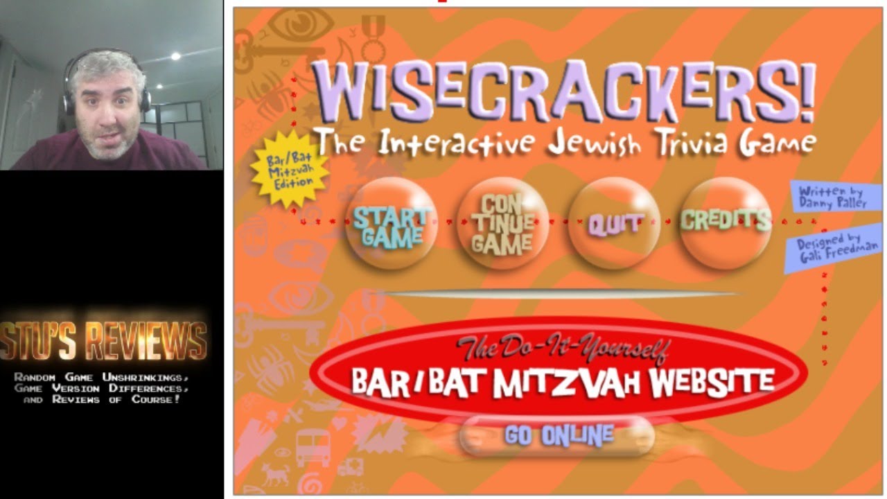 Wisecrackers: The Interactive Jewish Trivia Game (Windows, 2001) - Let's Play!