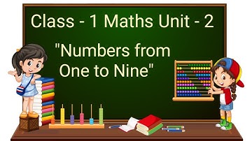 Class 1 Maths Chapter 2 