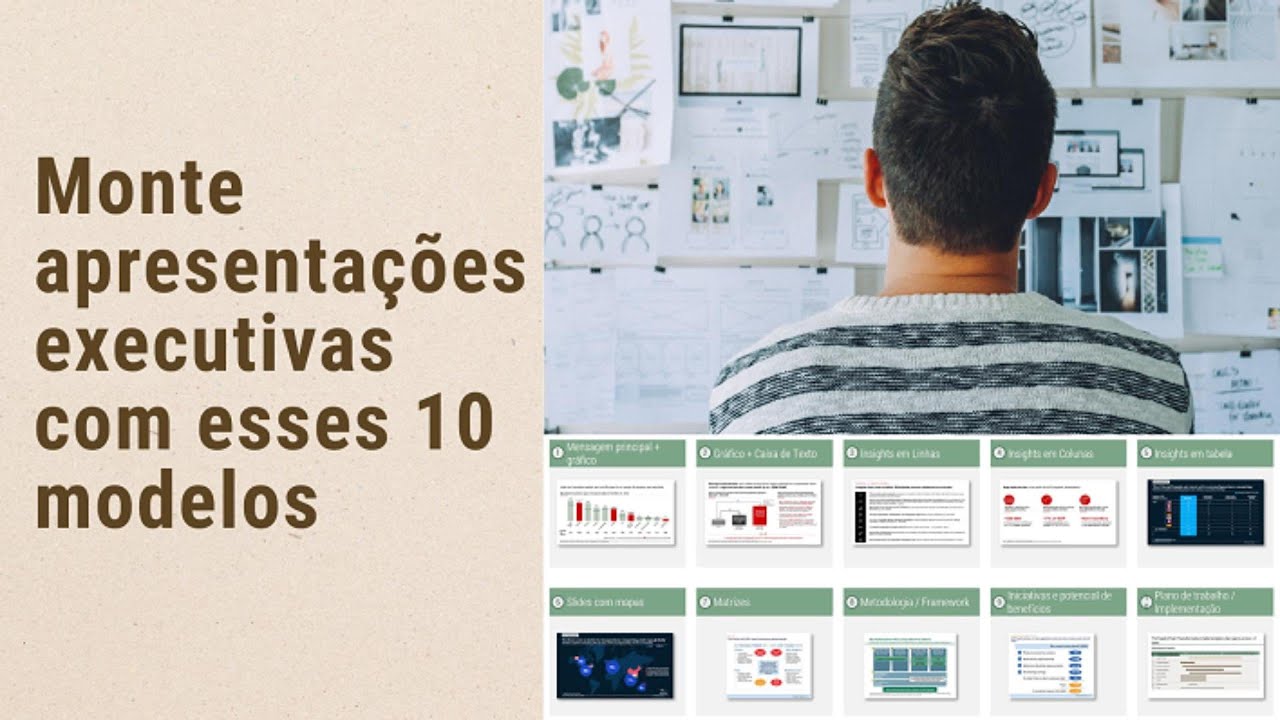 10 modelos de slides para apresentações executivas
