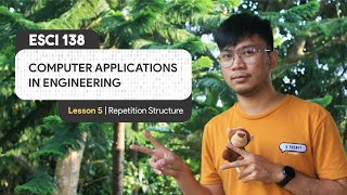 ESci 138 | Lesson 5 | Repetition Structure