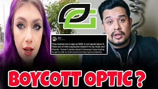 ​@JustaMinx kicked out of Optic Gaming house and shared NDA agreemenet of Optic gaming