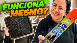 TESTANDO O LIMPA AIRFRYER DA SHOPEE | SERÁ QUE FAZ MILAGRE??