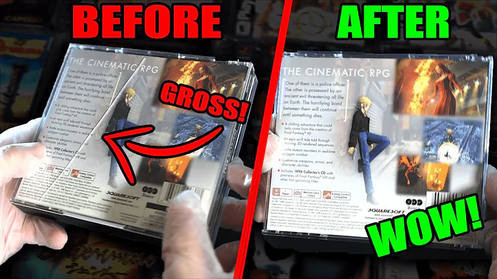 HOW TO FIX AND PROTECT PSONE (PSX) GAME CD CASES | MAKE THEM LOOK BRAND NEW! - HM