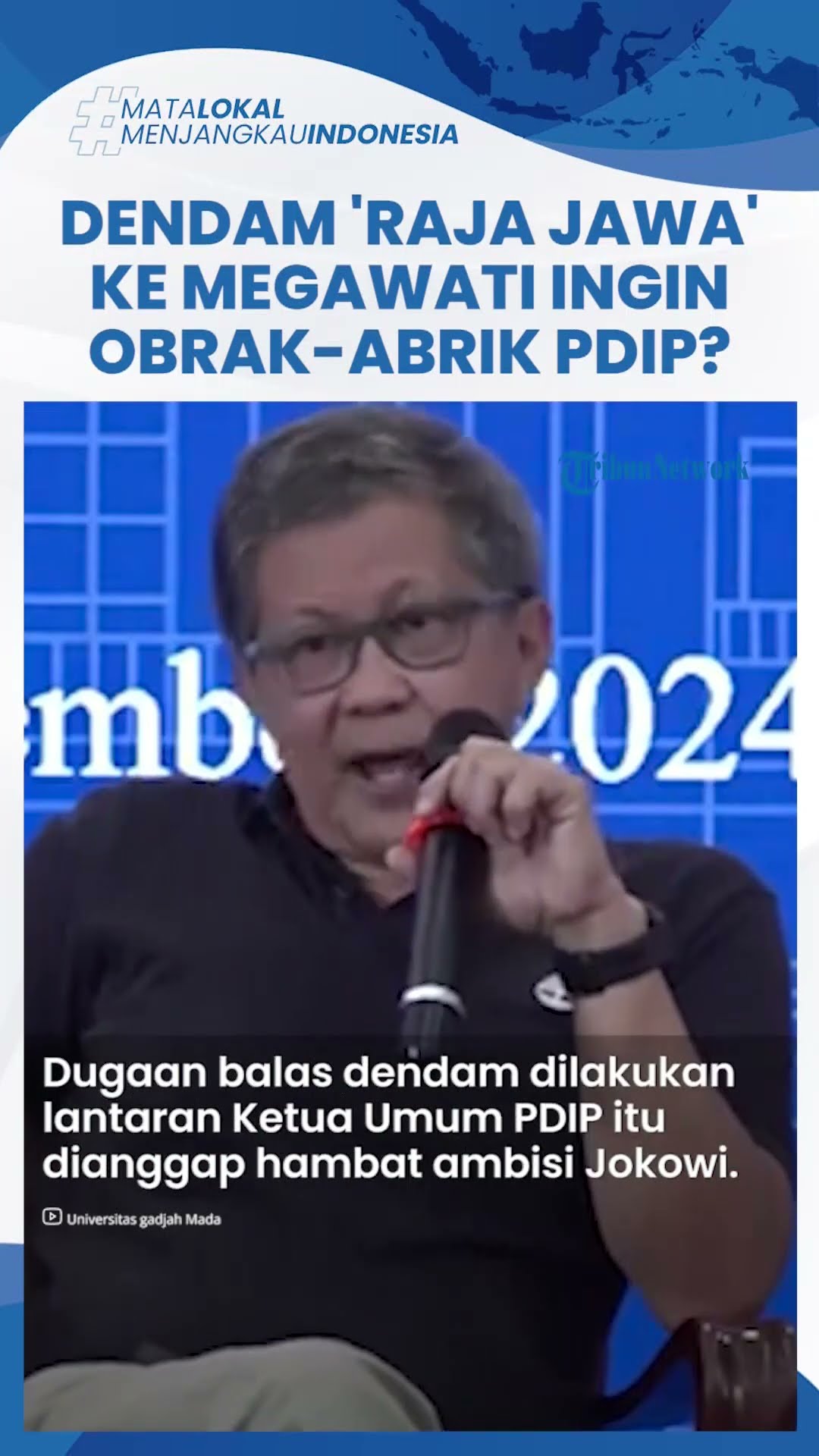 Rocky Gerung Singgung Balas Dendam 'Raja Jawa' ke Megawati seusai Hasto Tersangka: Tak Bisa Dihina