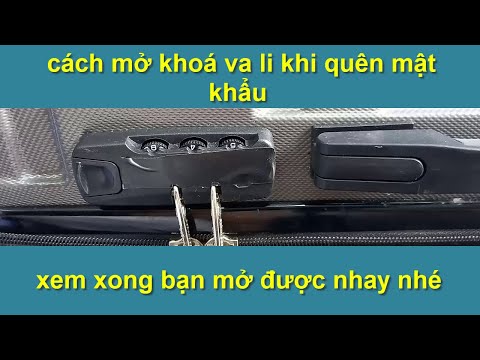 CÁCH MỞ KHÓA