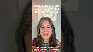 Virgo - Share Your Star Quality - Tarot Week of 11/27/23 - AstroTarot TLC #virgo #tarot