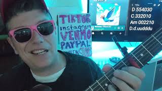 BAZOOKA - MIAMI XO // GUITAR TUTORIAL BEGINNER LESSON ACOUSTIC VERSION ♥️ 