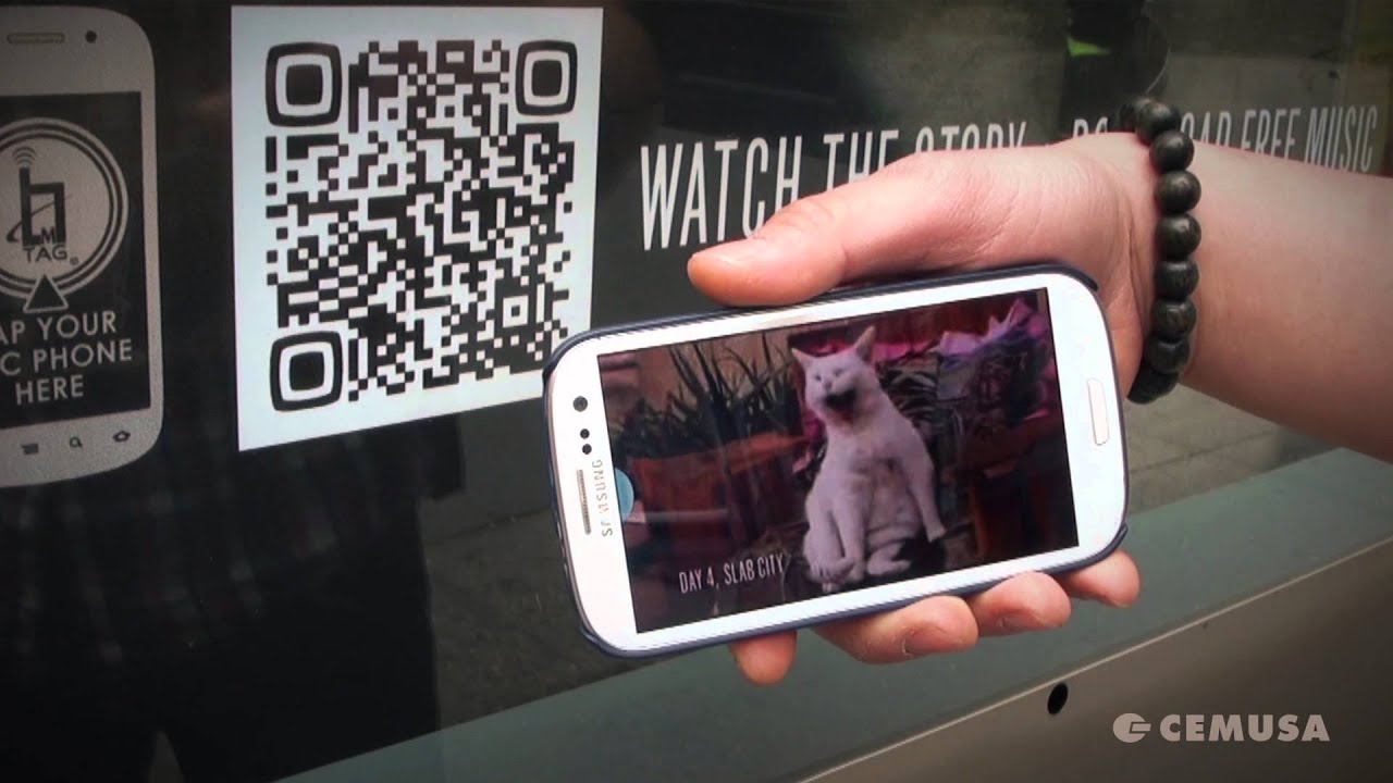 Jansport NFC and QR Code Campaign YouTube