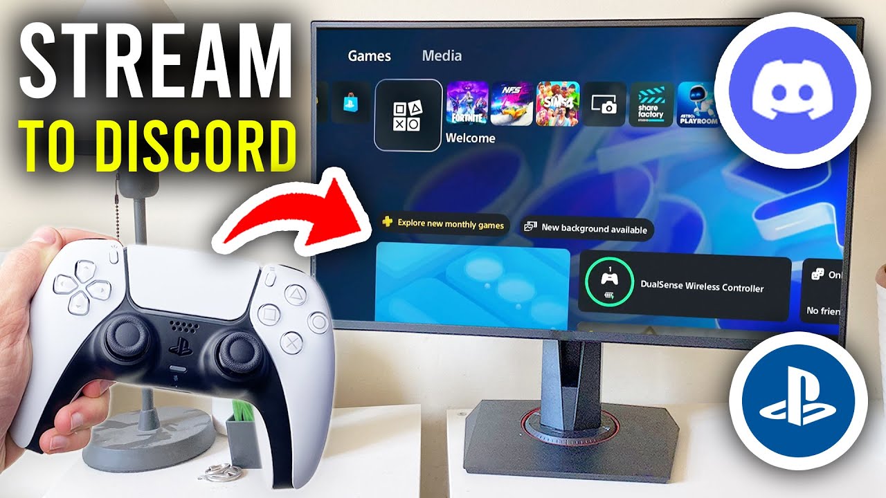How To Stream PS5 On Discord - Step By Step - YouTube