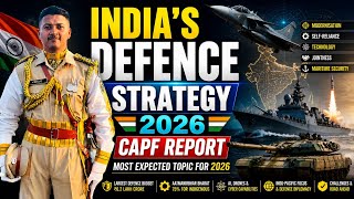 India’s Defence Strategy 2026 | CAPF AC Paper 2 Report Writing | Expected Topic @aimarmedforces