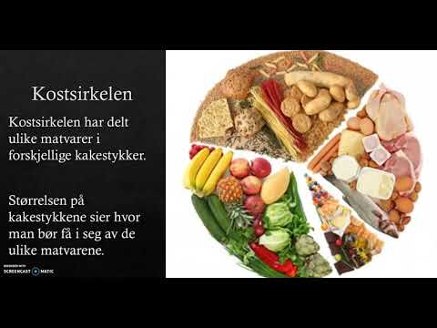 Hva er næringsstoffer: Mat og helse Haugerud 2019/2020