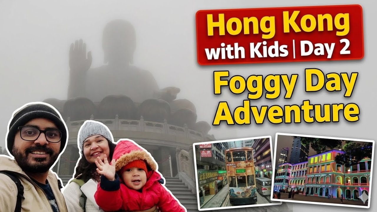 Hong Kong with Kids | Day 2: Tram, Big Buddha, Central Escalators & Tai Kwun