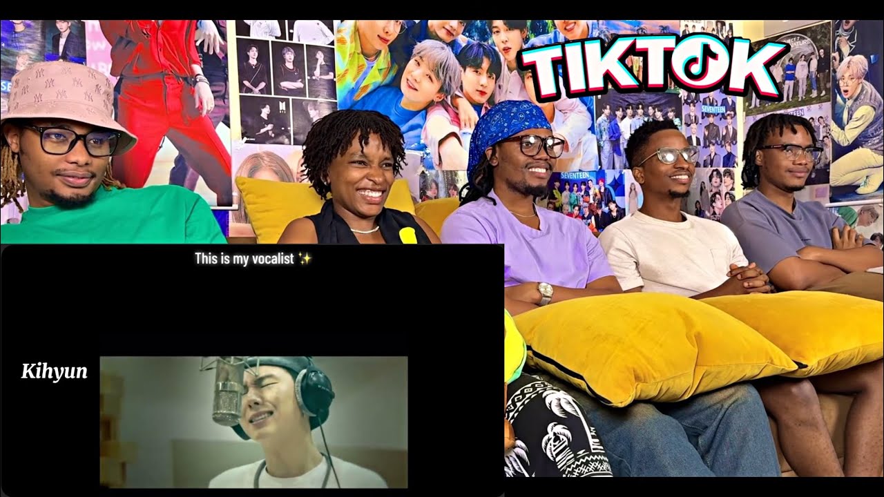 Подборка Monsta x TikTok в честь их 10-летия. Часть 2 (РЕАКЦИЯ)