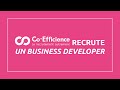 Coefficience recrute un business developer