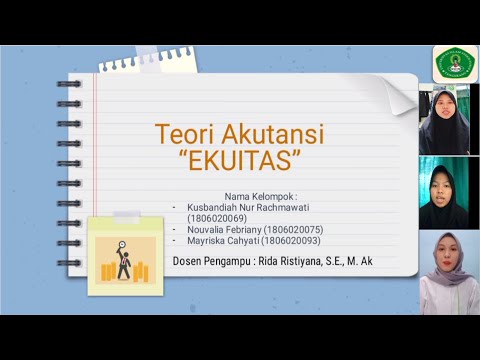 #KaryaAnakBangsa37: Ekuitas MK Teori Akuntansi By 6B S1 Akuntansi UNIS