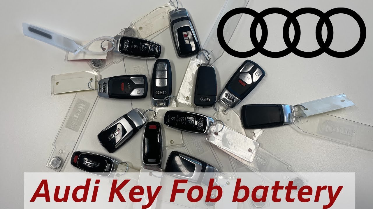 Audi A3 A4 A5 A6 A7 A8 Q3 Q5 Q7 Q8 Keychain