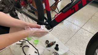Crankset And Bottom Bracket Removal and Installation SRAM GXP Gineyea