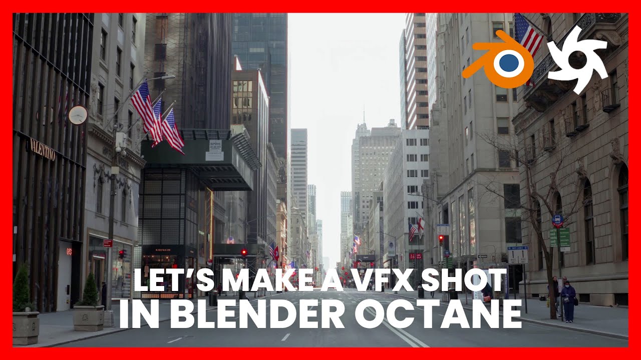 Let's Make a VFX shot in Blender Octane - YouTube