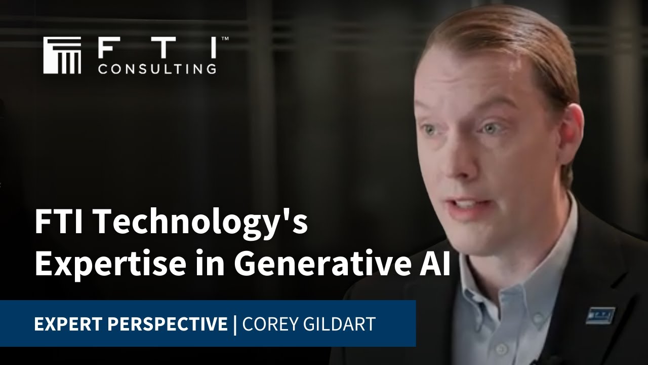 FTI Technology's Expertise in Generative AI