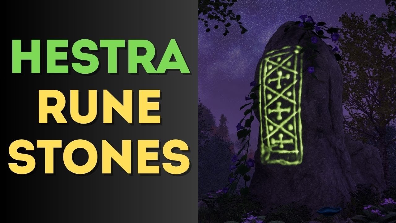All Hestra Rune Stone Locations in Oblivion Remastered - YouTube