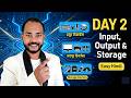 Computer Fundamentals Day 2 | Input, Output &amp; Storage Devices (Easy Hindi Explanation)