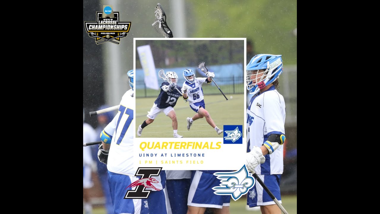 UIndyLimestone 2023 NCAA D2 Men's Lacrosse Quarterfinal YouTube