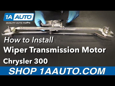 How to Replace Wiper Transmission Motor 05-10 Chrysler 300