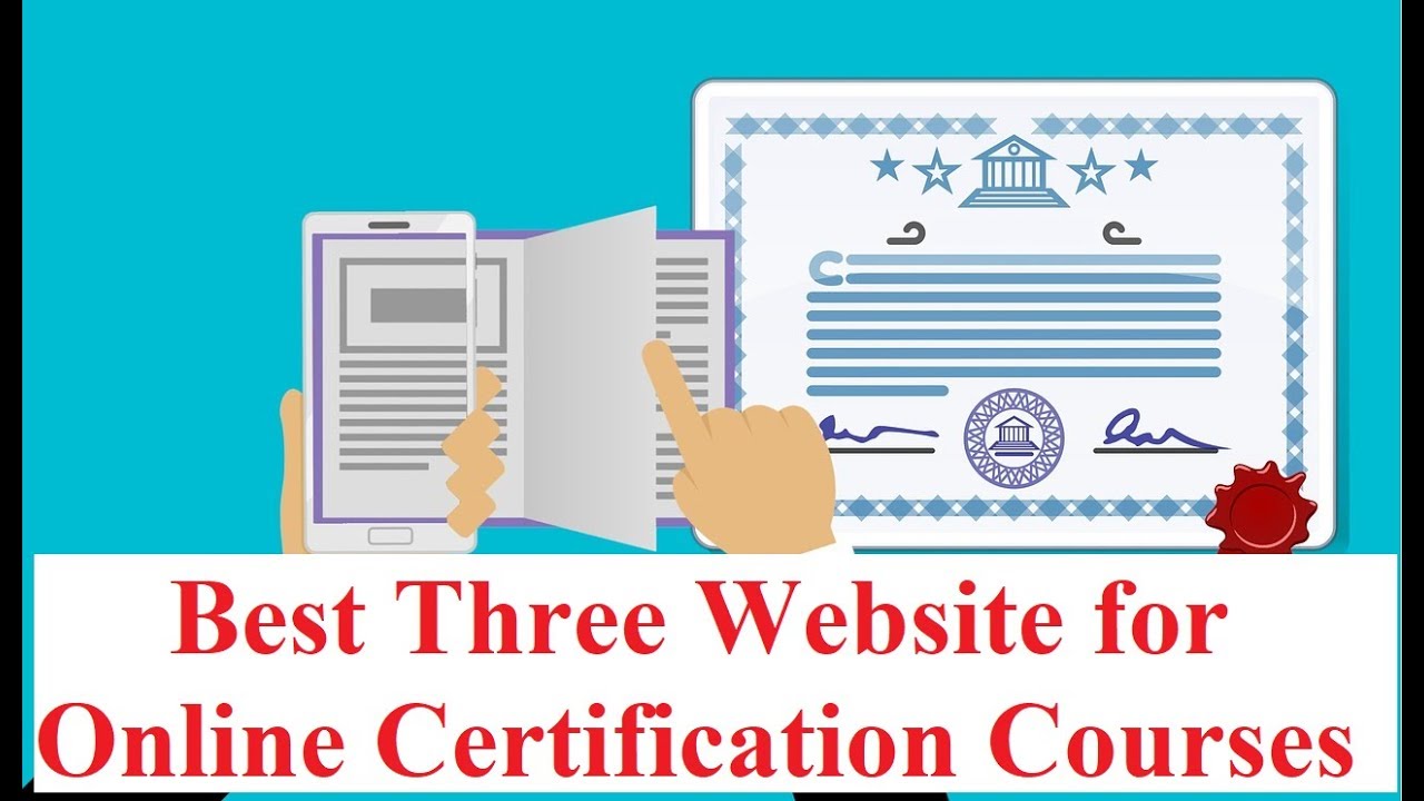 best websites for certified online courses