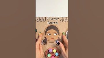 🔴❎DIY Squid Game Fidget Board🦑With a Surprise Twist‼️