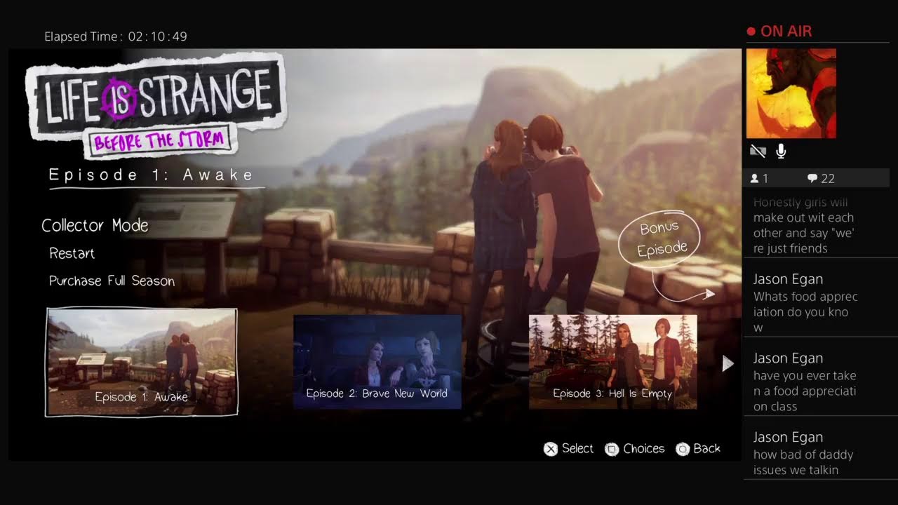 Life is Strange Before the Storm, part 4, what's another word for